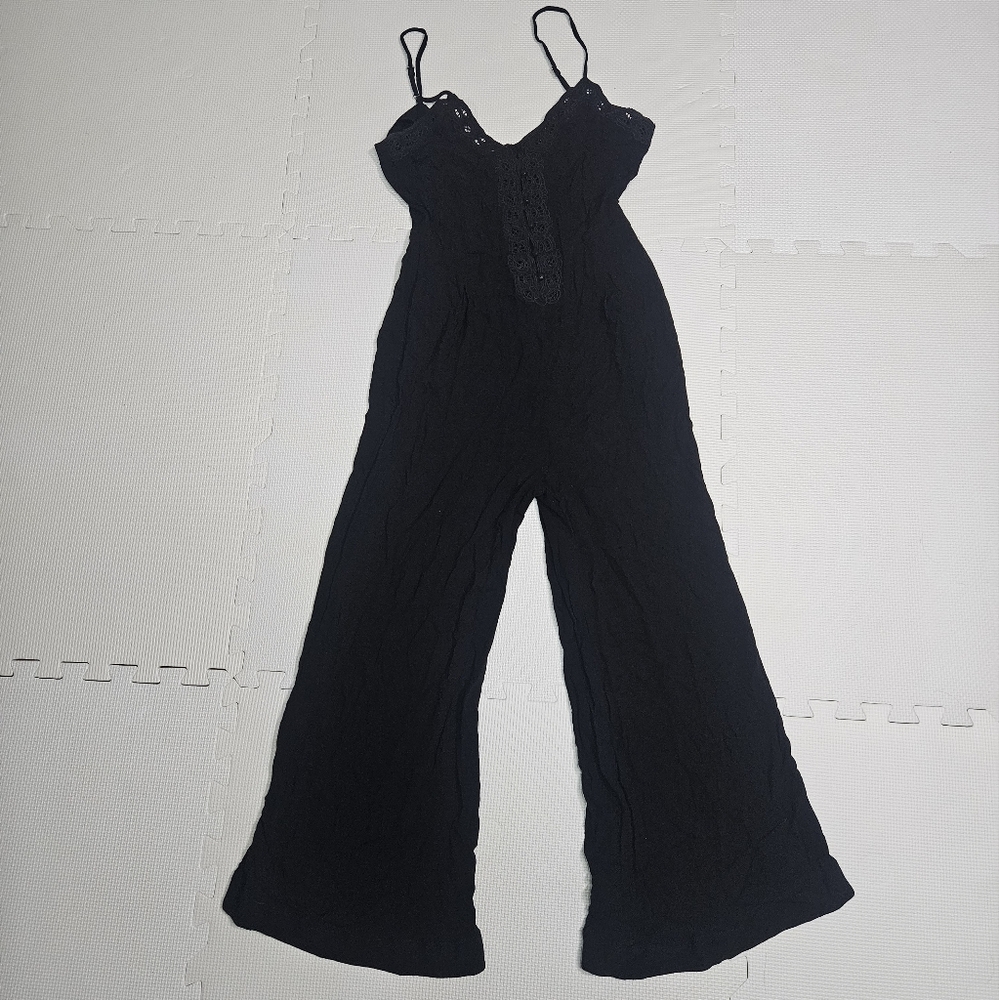 Cotton Candy Black Lace Detail Garment